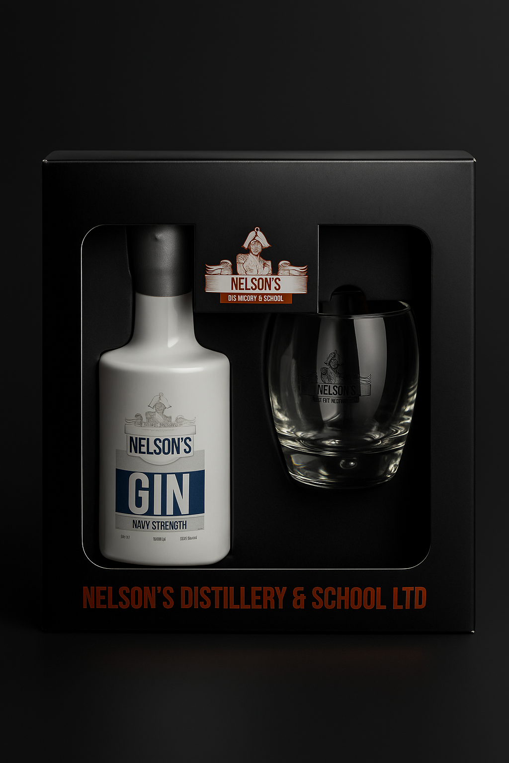 Navy Strength Gin Gift set – Nelson's Distillery & School