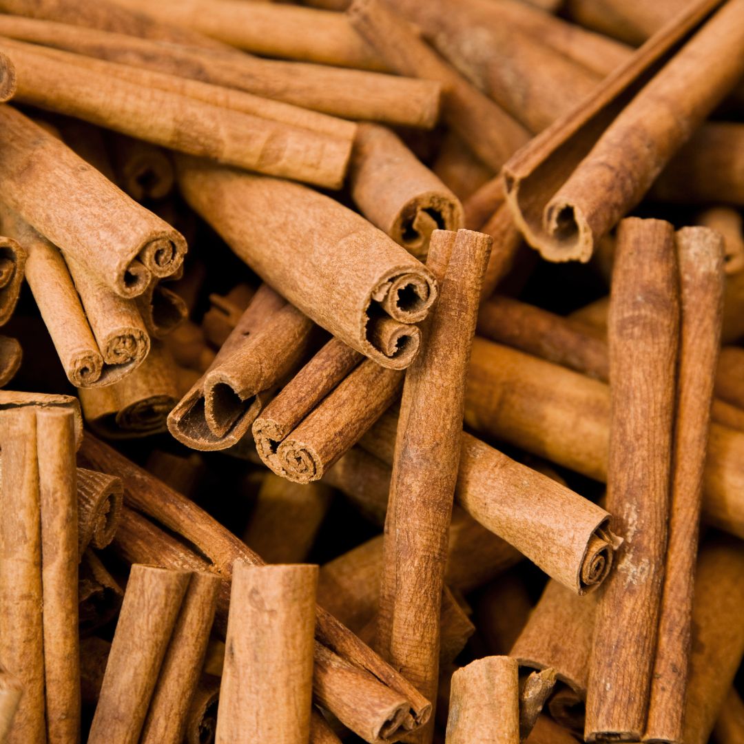 Cinnamon sticks.