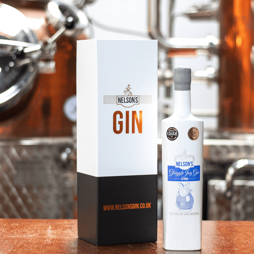 Gluggle Jug Gin - Nelson's Distillery & School