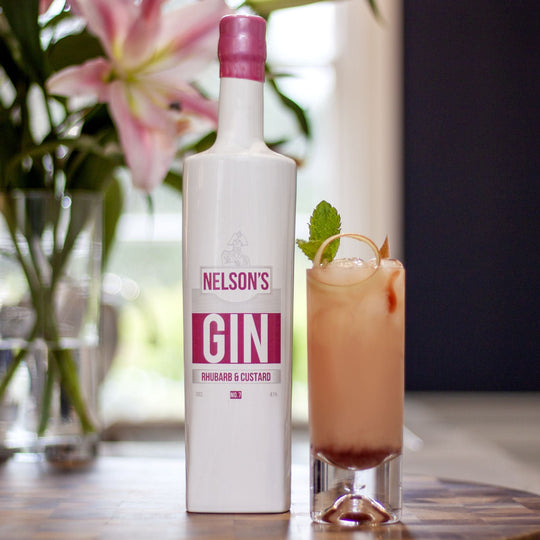 Rhubarb & Custard Gin - Nelson's Distillery & School