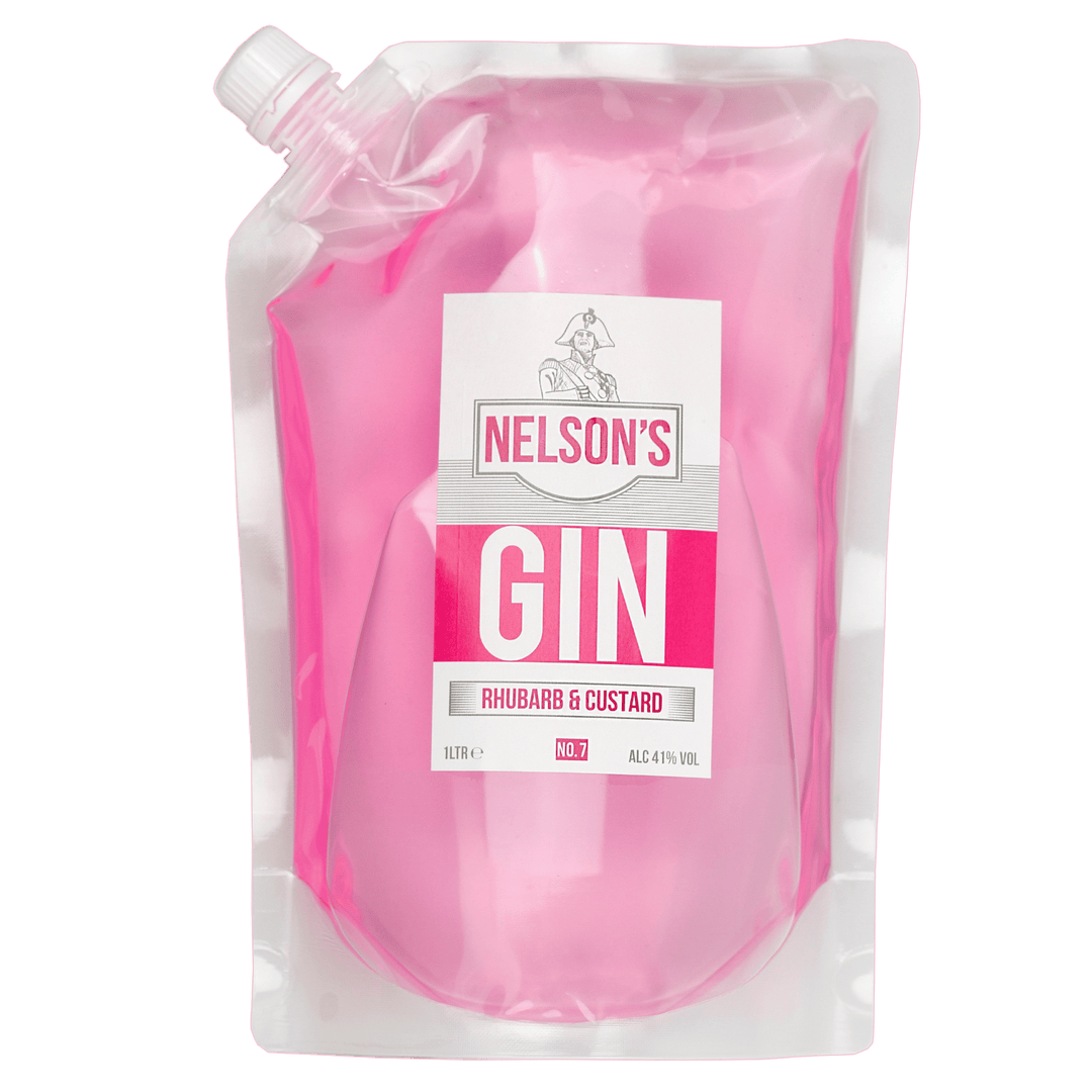 Rhubarb & Custard Gin - Nelson's Distillery & School