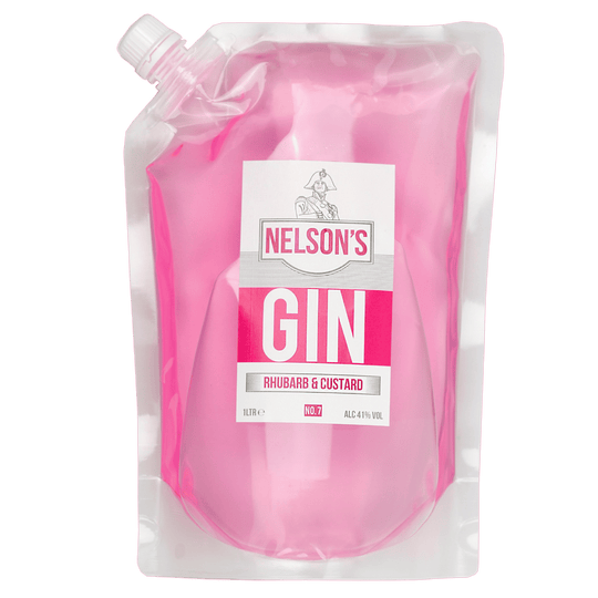 Rhubarb & Custard Gin - Nelson's Distillery & School
