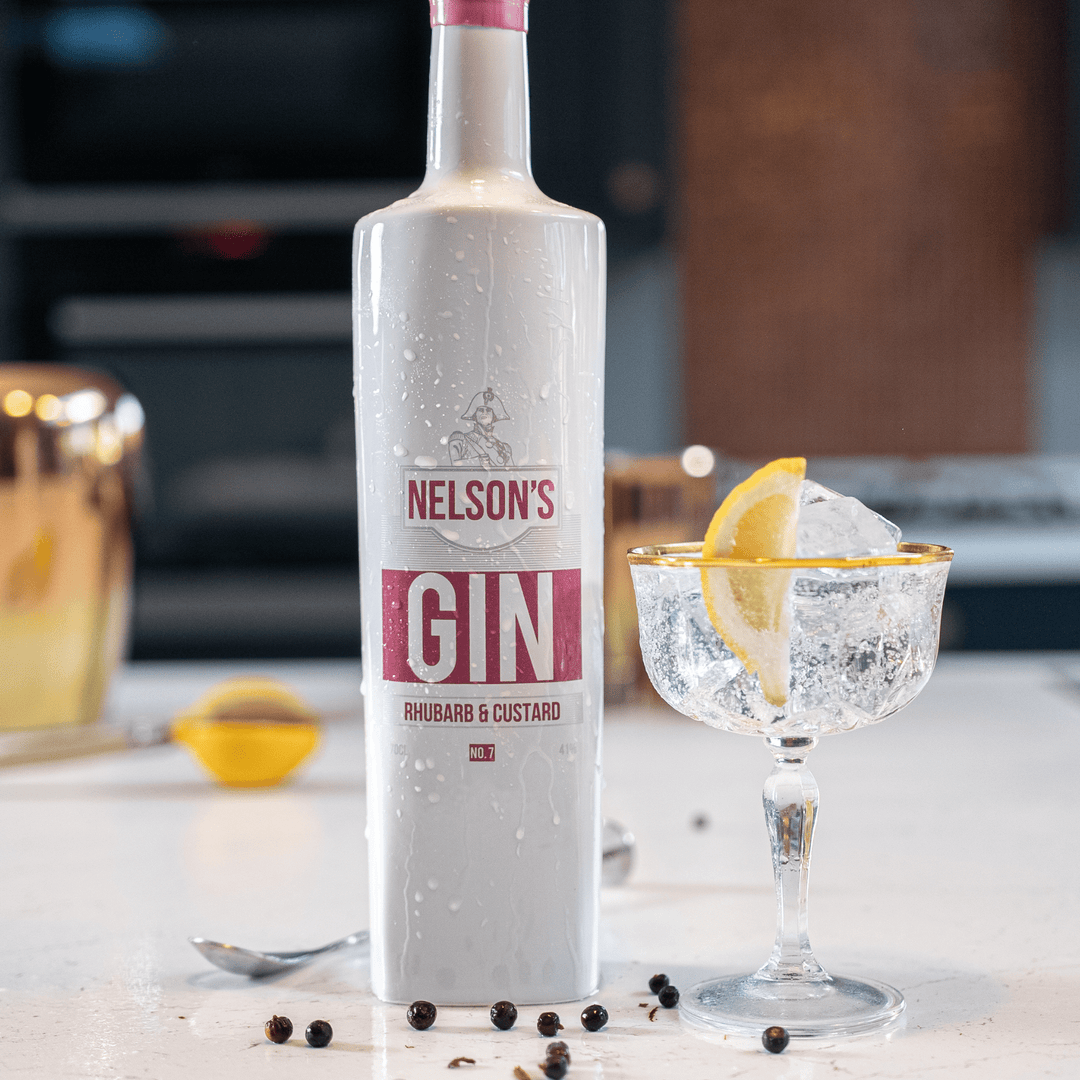 Rhubarb & Custard Gin - Nelson's Distillery & School