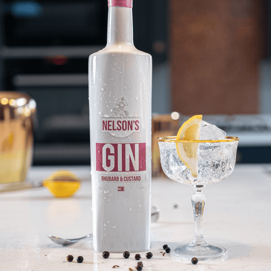 Rhubarb & Custard Gin - Nelson's Distillery & School