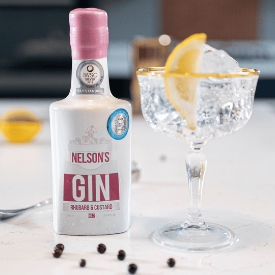 Rhubarb & Custard Gin - Nelson's Distillery & School