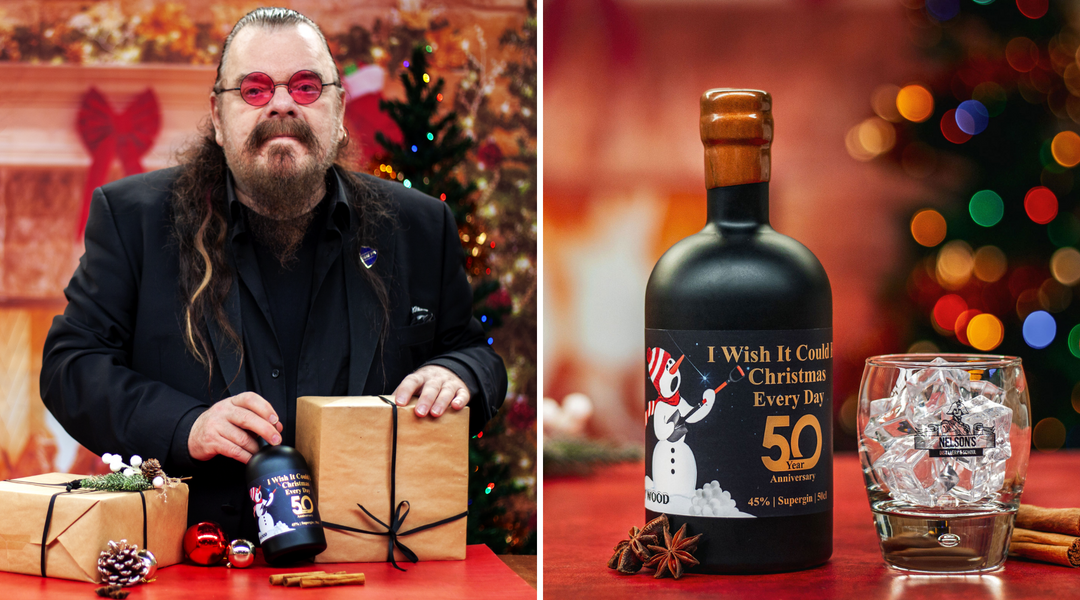 I Wish It Could Be Christmas Every Day 50th Anniversary Gin by Roy Wood: A Festive Tribute to Music and Nostalgia