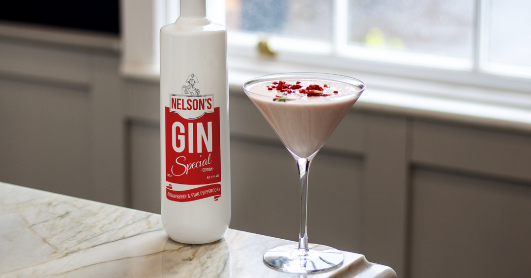 Nelson's Strawberry & Pink Peppercorn Gin: The Perfect Summer Sipper