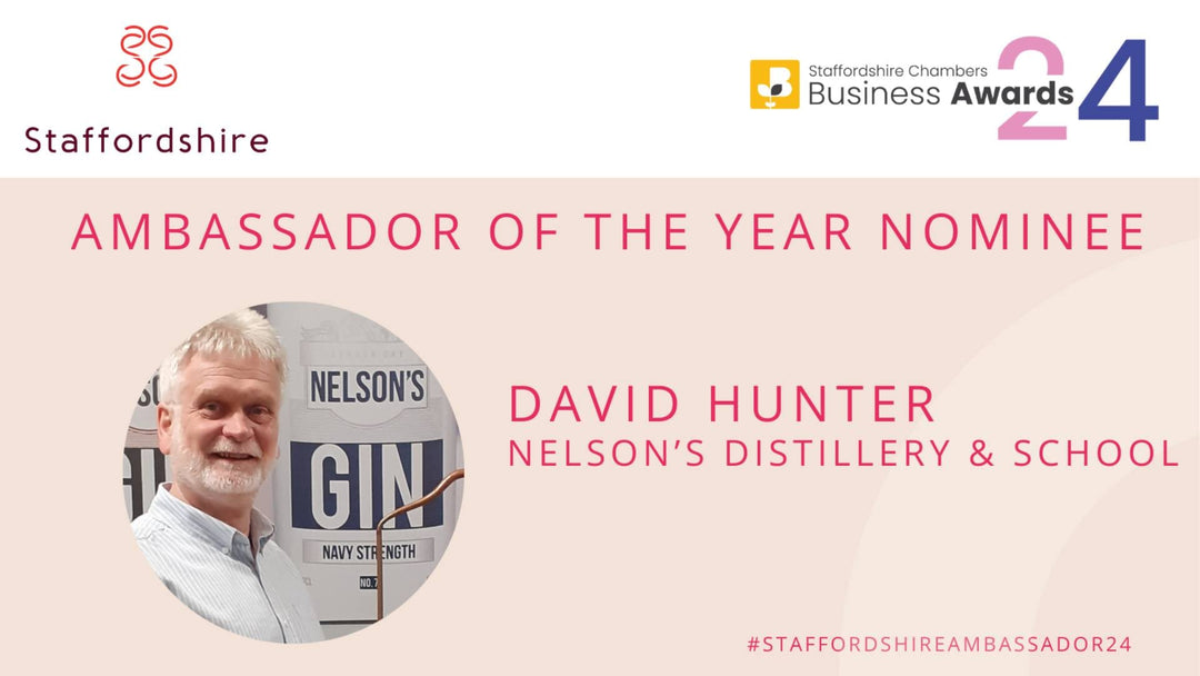 David Hunter Nominated for Staffordshire Ambassador of the Year!
