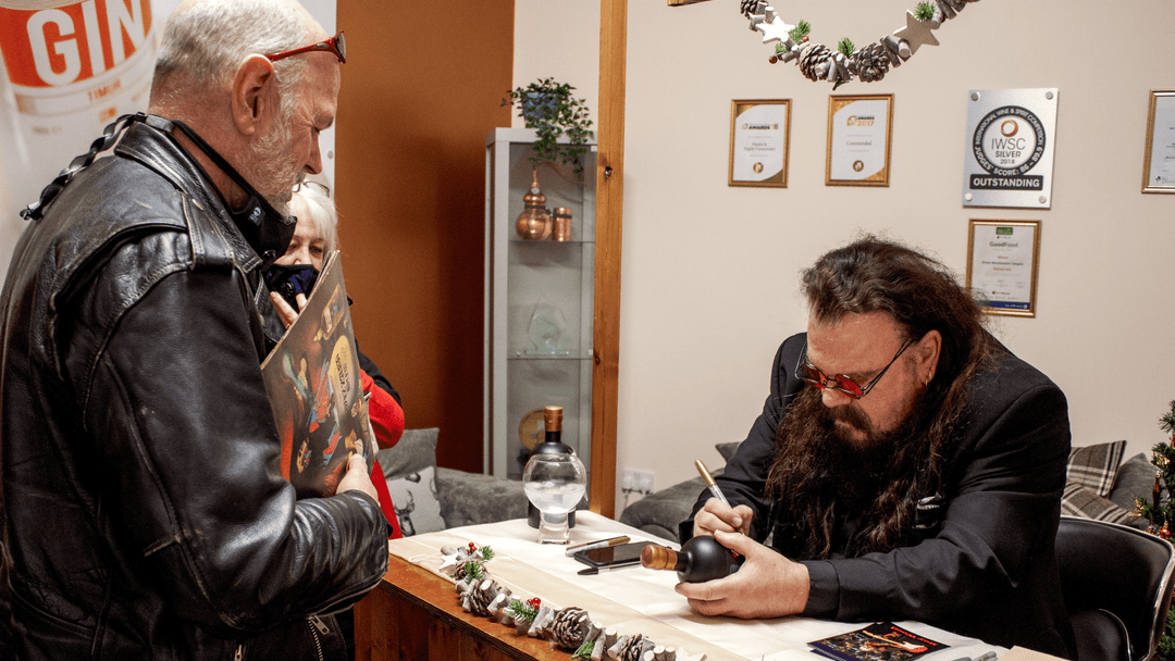 Roy Wood's Magical Meet & Greet at Nelson’s Distillery Sparks Campaign for Christmas No.1