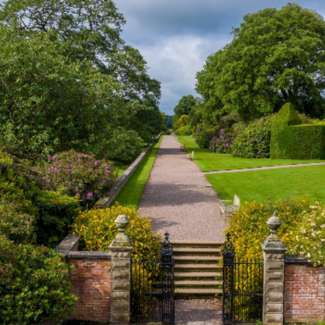 Arley Hall gardens.