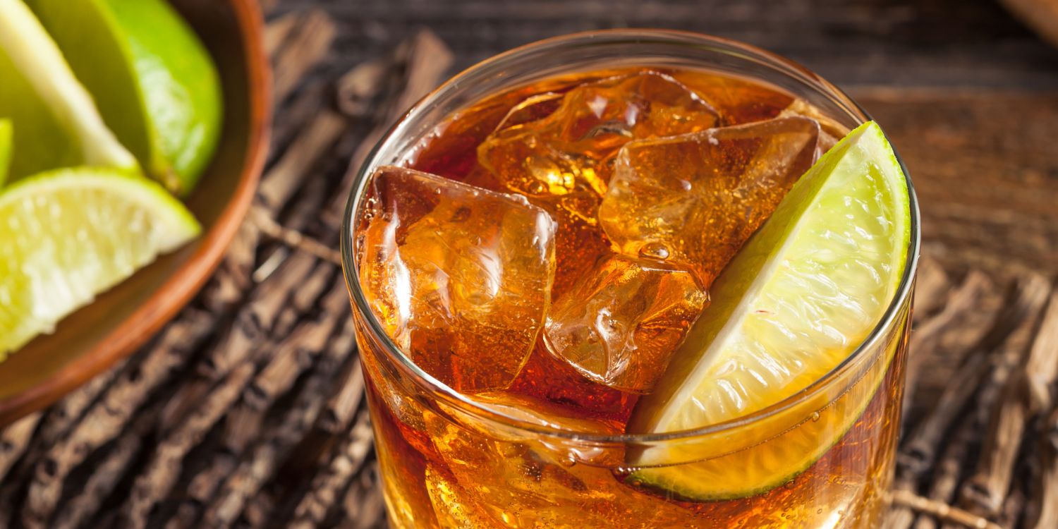 Nelson's Signature Blend Rum Dark n Stormy cocktail