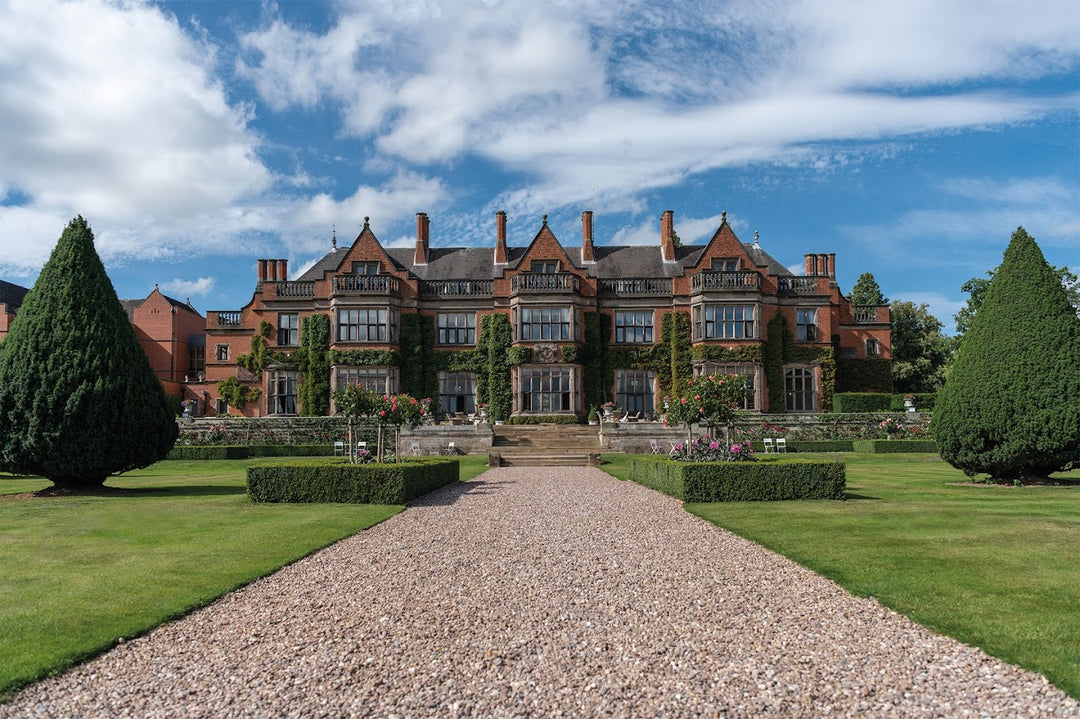 Front view of Hoar Cross Hall & Spa