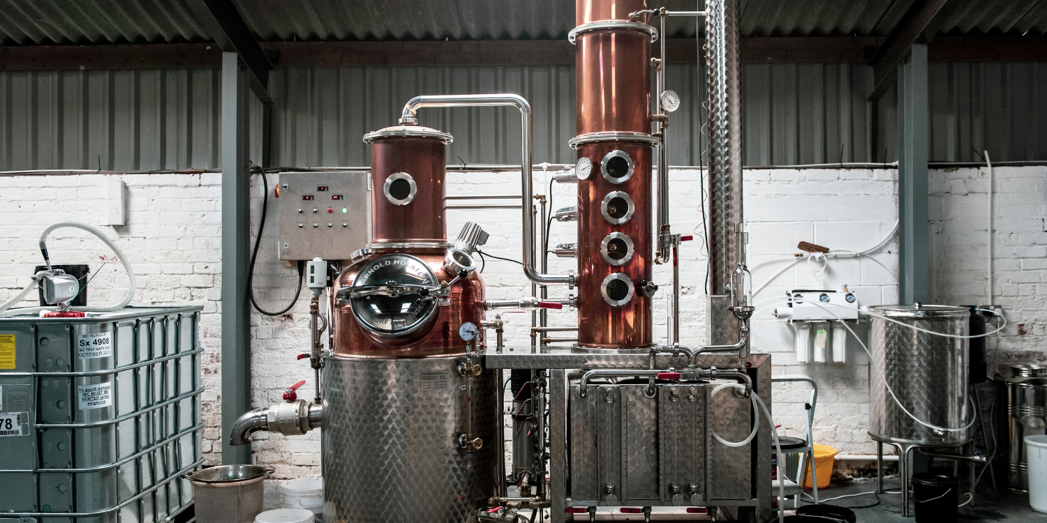 Nelson's Distillery & School 150l copper still, Victory