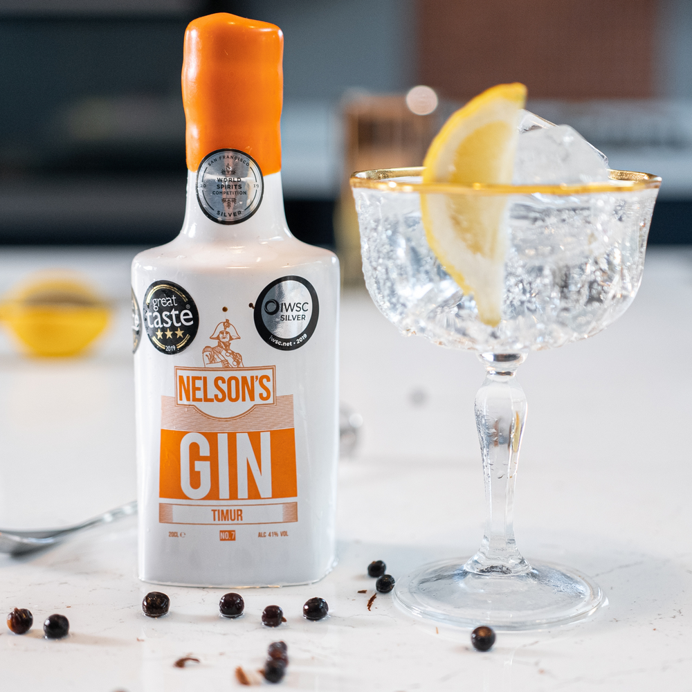 Nelson's 20cl ceramic Timur Gin with Gin & Tonic