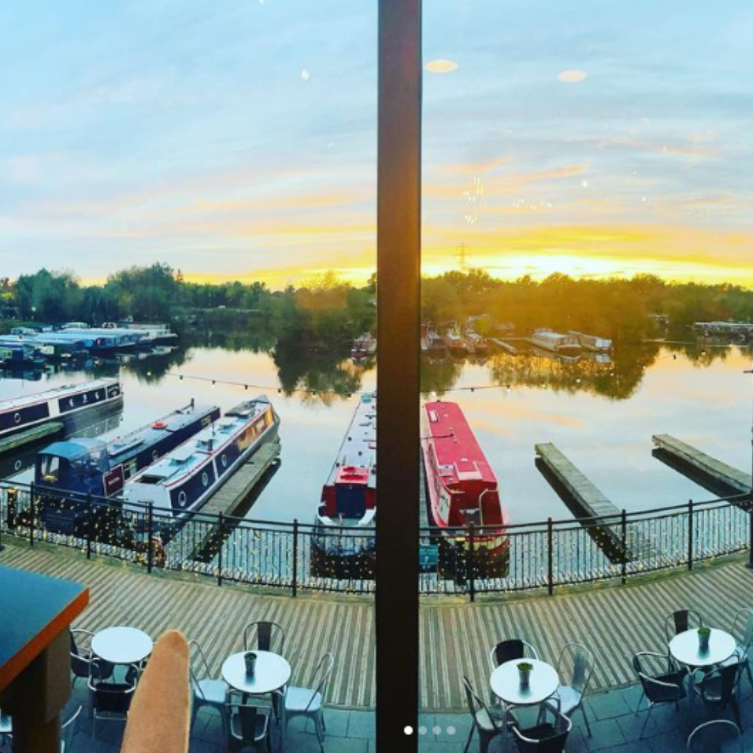 View outside of The Boardwalk.