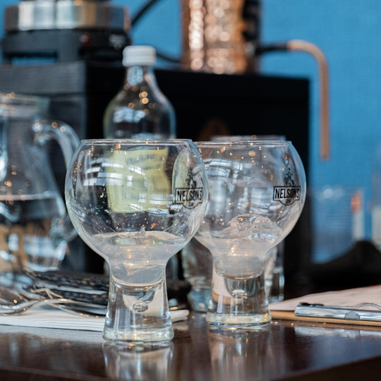 Gin Glasses - Nelson's Distillery & School
