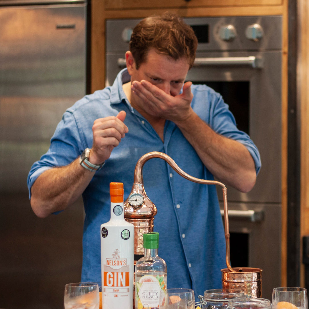 Matt Tebbutt's Guilty Pleasure Gin - Nelson's Distillery & School