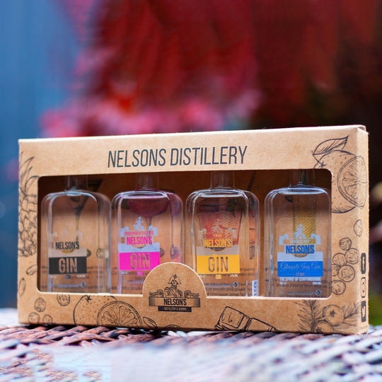 Miniature Gin Gift Set - Nelson's Distillery & School