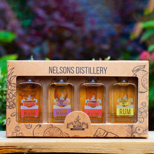 Miniature Rum Gift Set - Nelson's Distillery & School