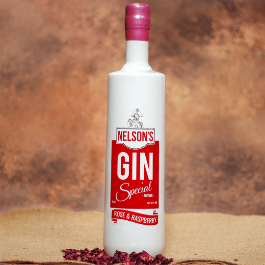 Rose & Raspberry Gin - Nelson's Distillery & School