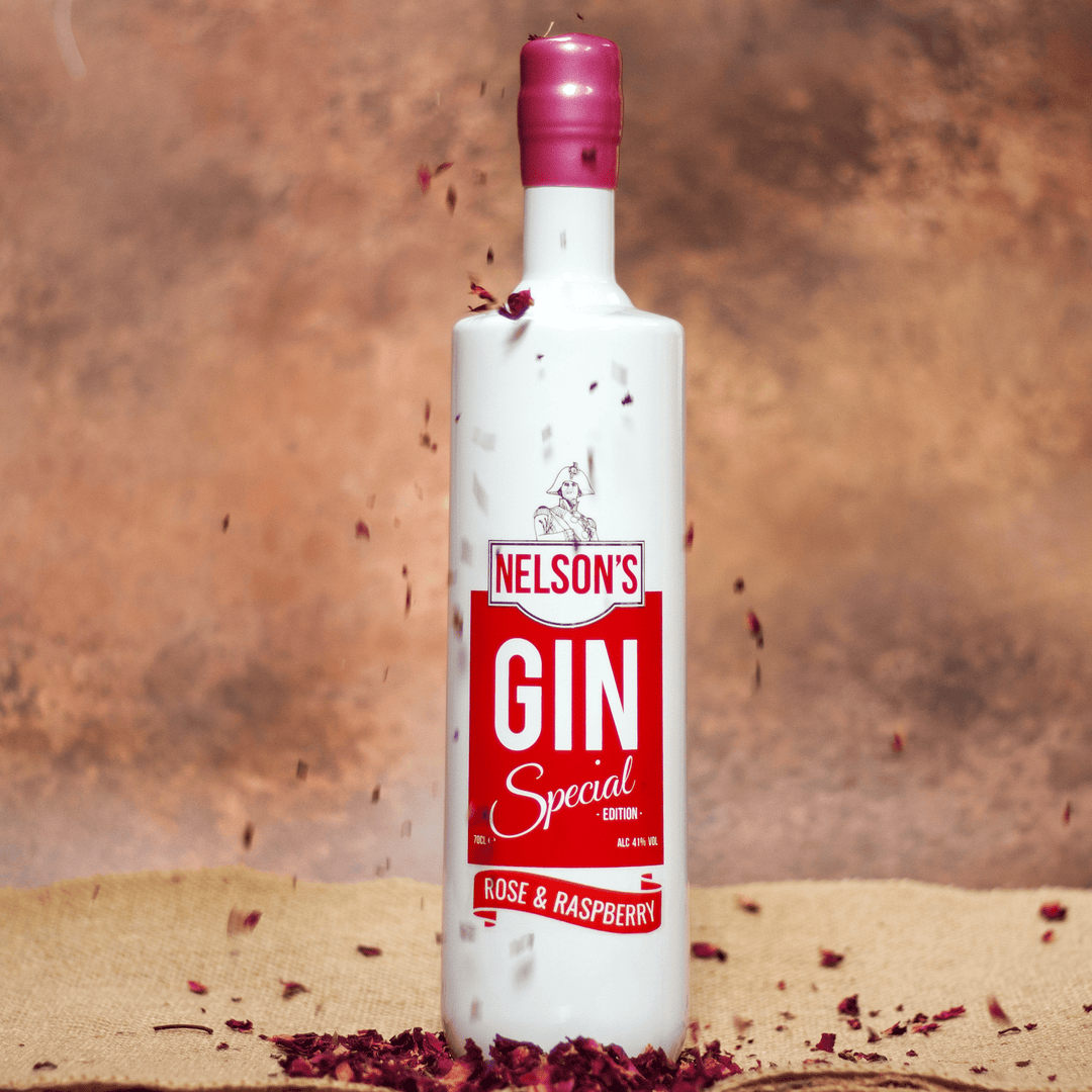 Rose & Raspberry Gin - Nelson's Distillery & School