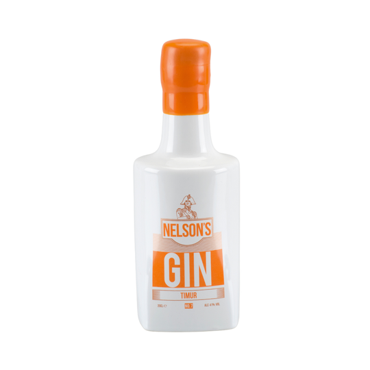 Nelson's 20cl ceramic Timur Gin with clear background.